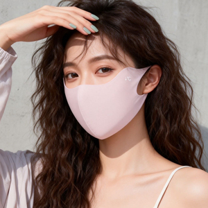 夏季防晒口罩女3d立体无痕冰丝防晒面罩防紫外线透气高颜值显脸小