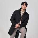 2025新款男士羽绒服中长款商务立领90白鸭绒6625p345长期有货，男装羽绒服，钱塘721