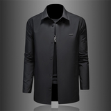 2025新款男士夹克商务行政轻外套中长款翻领6812p170（长期有货），男装夹克，钱塘721