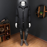 2025新款男士羽绒服中长款商务立领90白鸭绒6628p335长期有货，男装羽绒服，钱塘721