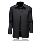 2025新款男士夹克商务行政轻外套中长款翻领6812p170（长期有货），男装夹克，钱塘721