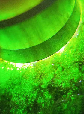 M13495 缅甸天然翡翠原石老坑莫西沙场口大牌料 重1.3公斤