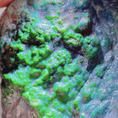 缅甸天然翡翠原石手镯料