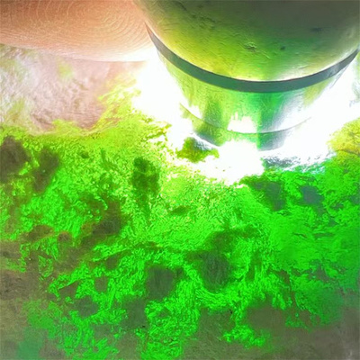 缅甸木那老坑春彩翡翠原石料