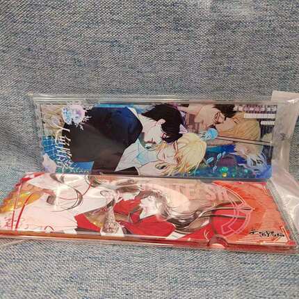 热款【魔道祖师、人鱼陷落】炫彩流麻票根动漫女生礼品摆件生日礼