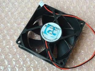 RDH8025B1 8厘米 12V 8025 2线静音散热风扇 0.23A 新瑞联