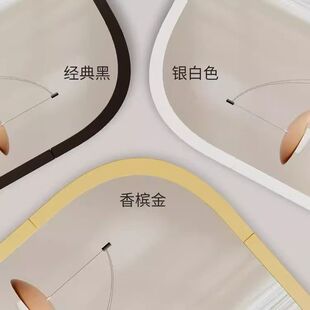 方便高清全身镜超清4K挂绳家用穿衣墙镜面无痕宿舍快捷试衣镜挂钩