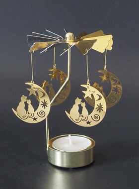 旋转蜡烛台生日礼物伴手礼