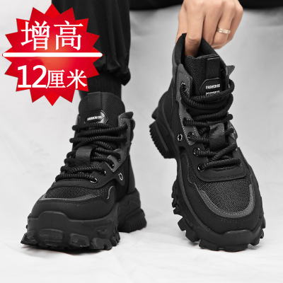 【网红爆款】隐形增高6-12cm男鞋