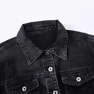 club jacket and fashion with streetwear fringes tassel crop