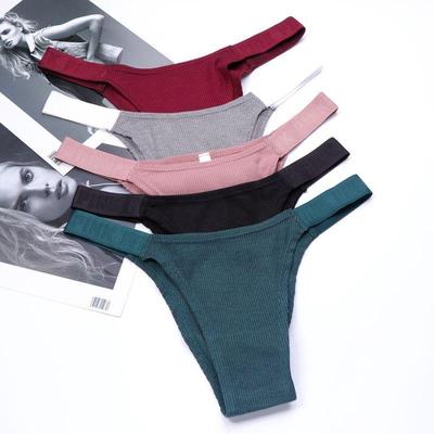 Cotton thong pants sexy hot low waist temptation fashion