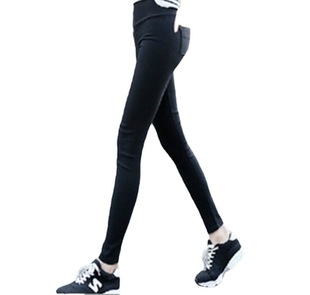 large pocket for women pants size Fashionable back pencil