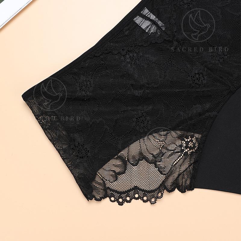 Sexy lace-edged temptation four-layer leak-proof sanitary