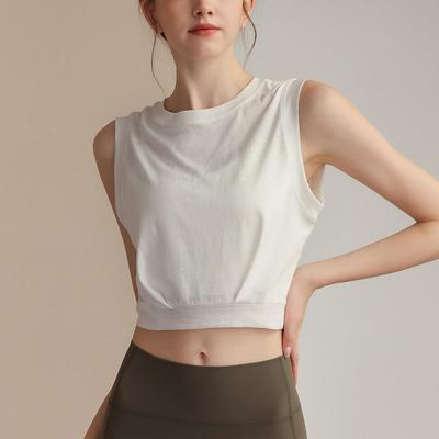 sports training vest hot sleeveless tops clothes blouse