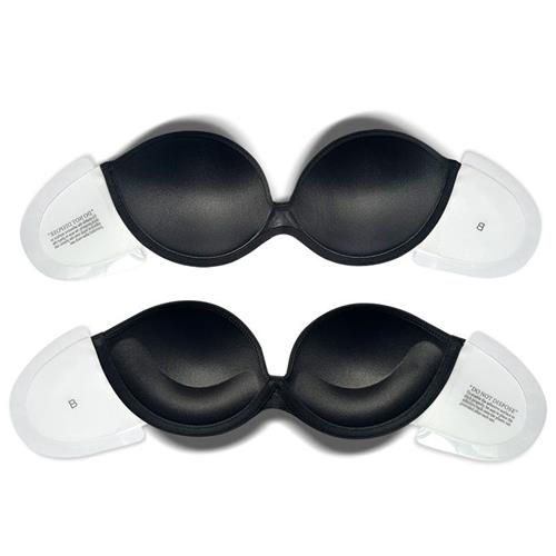 ring steel bra silicone gathered strapless stickers nipple