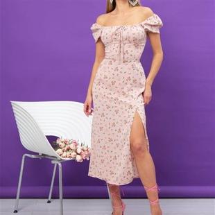 european bubble new neck summer square and skirt retro