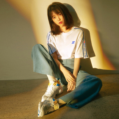 iu同款新款宽松短袖t恤上衣