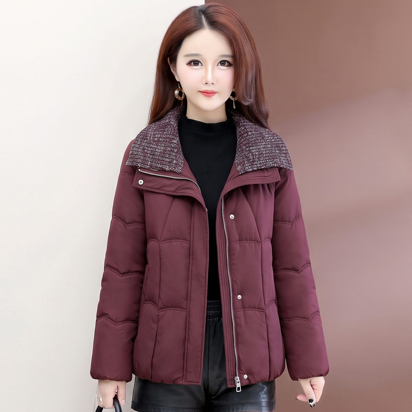 棉衣女短款韩版宽松保暖设计感棉服保暖时尚小棉袄大码冬季外套潮