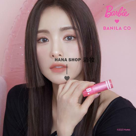 韩国代购 Banila Co/芭妮兰 BARBIE合作 哑光唇膏口红