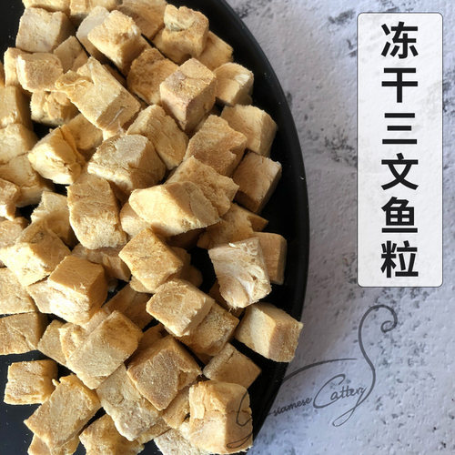 Cc家冻干三文鱼猫零食袋装