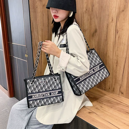 Модная сумка через плечо, сумка на одно плечо, цепь, популярно в интернете, коллекция 2022, в западном стиле, на цепочке