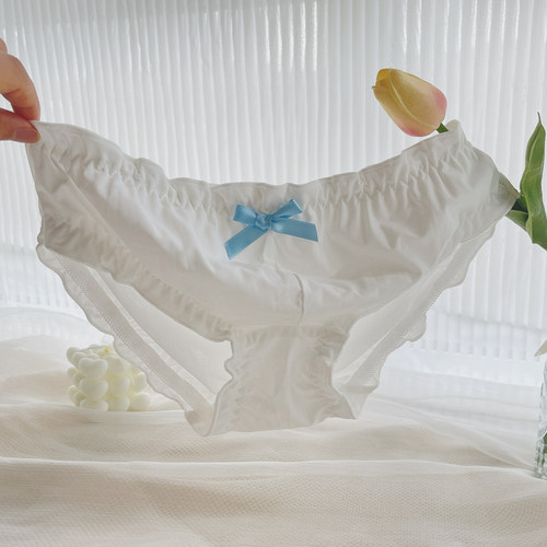 甜美蝴蝶结男士内裤冰丝透气