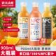 农夫山泉nfc果汁大瓶橙汁900ml 12瓶整0添加剂鲜果压榨纯果汁