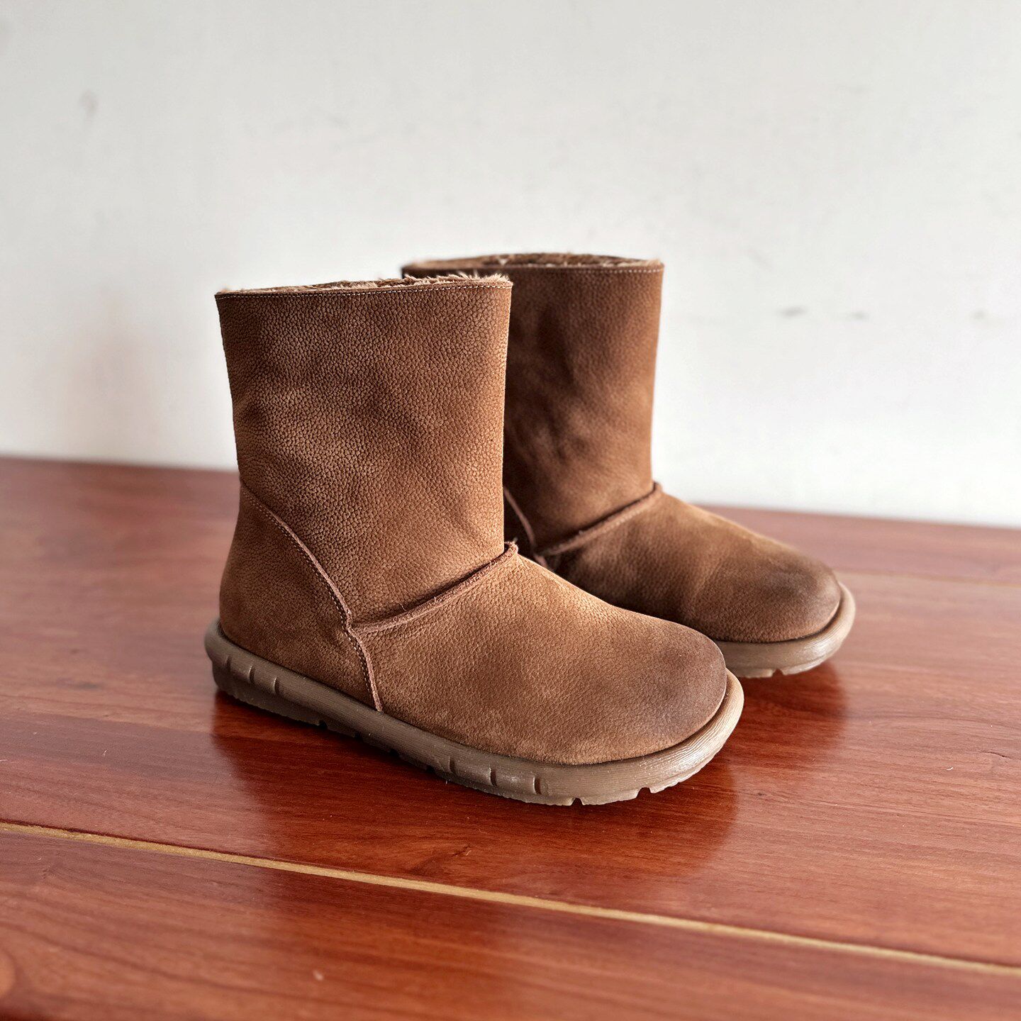 【烁掌柜】自制棉靴复古文艺手工真皮女鞋头层牛皮平底圆头雪地靴,女鞋,时尚雪地靴,淘宝优惠券,粉丝福利购,淘宝优惠卷