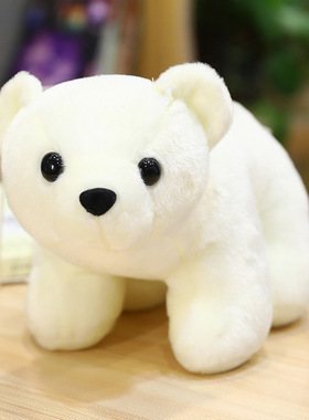 跨境创意海洋馆北极熊公仔跨境毛绒玩具现货大熊猫海狮玩偶动物园