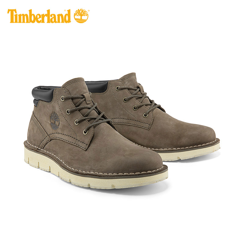 Timberland添柏岚休闲鞋男鞋秋冬新户外休闲舒适皮革中筒靴|A2BGA