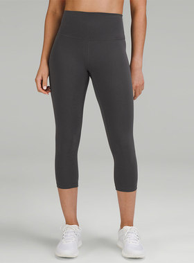 Wunder Train 女士高腰中长紧身裤 21 芯吸 丨lululemon丨LW6BF7S