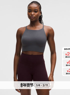 Focuser? 女士高领口运动内衣 C/D 芯吸丨lululemon丨LW2EL1S