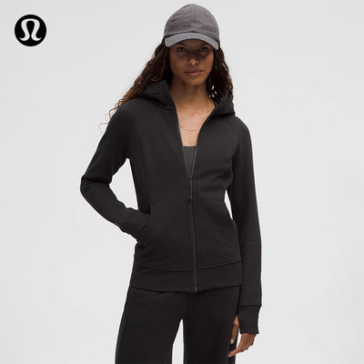 Scuba女士拉炼连帽衫丨l