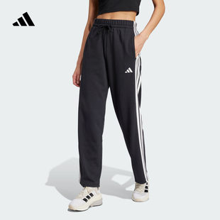 基础百搭三条纹休闲运动裤 adidas阿迪达斯轻运动JW7182 女新款