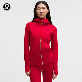Scuba 女士拉链连帽衫 *新年款*拉绒丨lululemon丨LW3JRFS