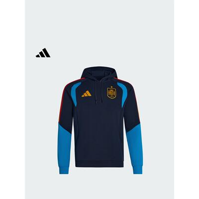 西班牙队足球训练卫衣男