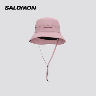 salomon萨洛蒙户外男女徒步抽绳宽簷渔夫帽遮阳帽COURANT HAT V2