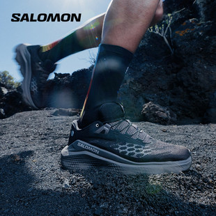 salomon萨洛蒙户外男女运动鞋缓震中长距离越野跑鞋ULTRA GLIDE 4
