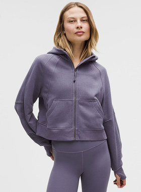 Scuba 女士超宽松款拉链连帽衫*拉绒丨lululemon丨LW3HTLS