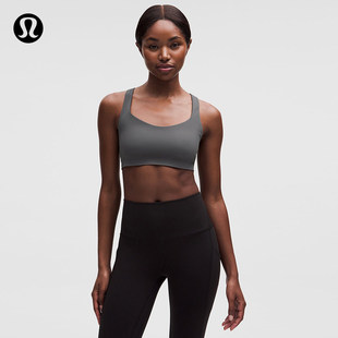 FlexyFlex 女士瑜伽交叉肩带内衣 A-C速乾丨lululemon丨LW2EG5S