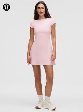 All Aligned 女士罗纹短款连衣裙丨lululemon丨LW1FP9S