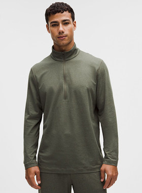 Soft Jersey 男士半拉链针织衫丨lululemon丨LM3ES1S