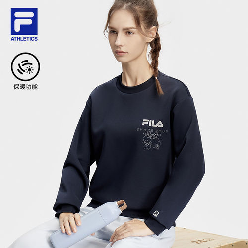 FILA斐乐女子运动卫衣秋