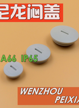 【厂家直销】防水堵头 尼龙闷盖 堵塞件 塞头 M64X2 尼龙堵头