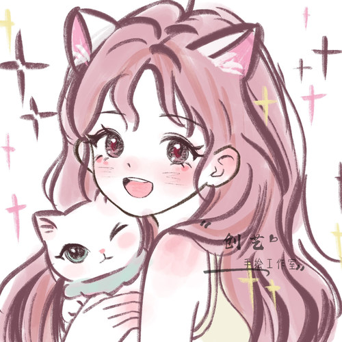 原创Q版手绘头像定制作