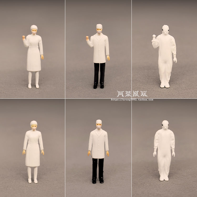 微景观小号公仔人偶模型