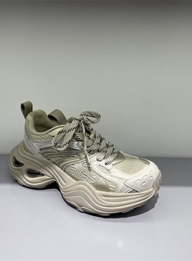 欧货欧洲站专柜正品玛莎贝尔26春高品质微做旧太空革老爹鞋A6-21