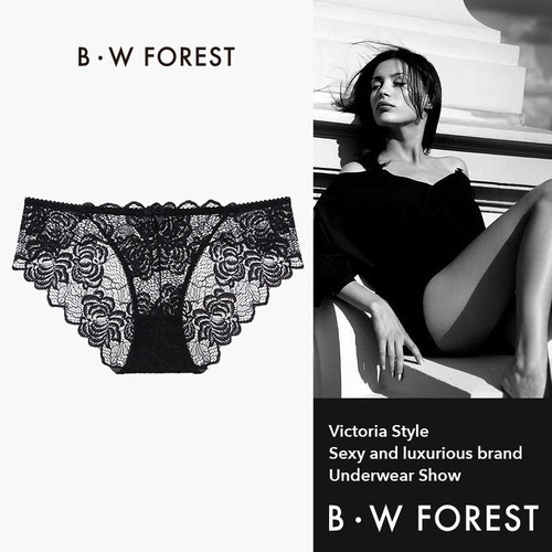 维多利亚蕾丝内裤女2026新款法式性感薄款透气无痕纯棉女生三角裤