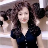 卷发假发片遮盖白发仿真人发假发片假发仿真发卷发补发