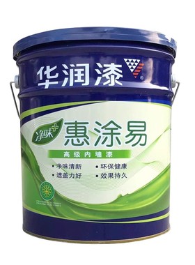 华润漆净味惠涂易环保S86000内墙乳胶漆墙面漆白色环保涂料18L